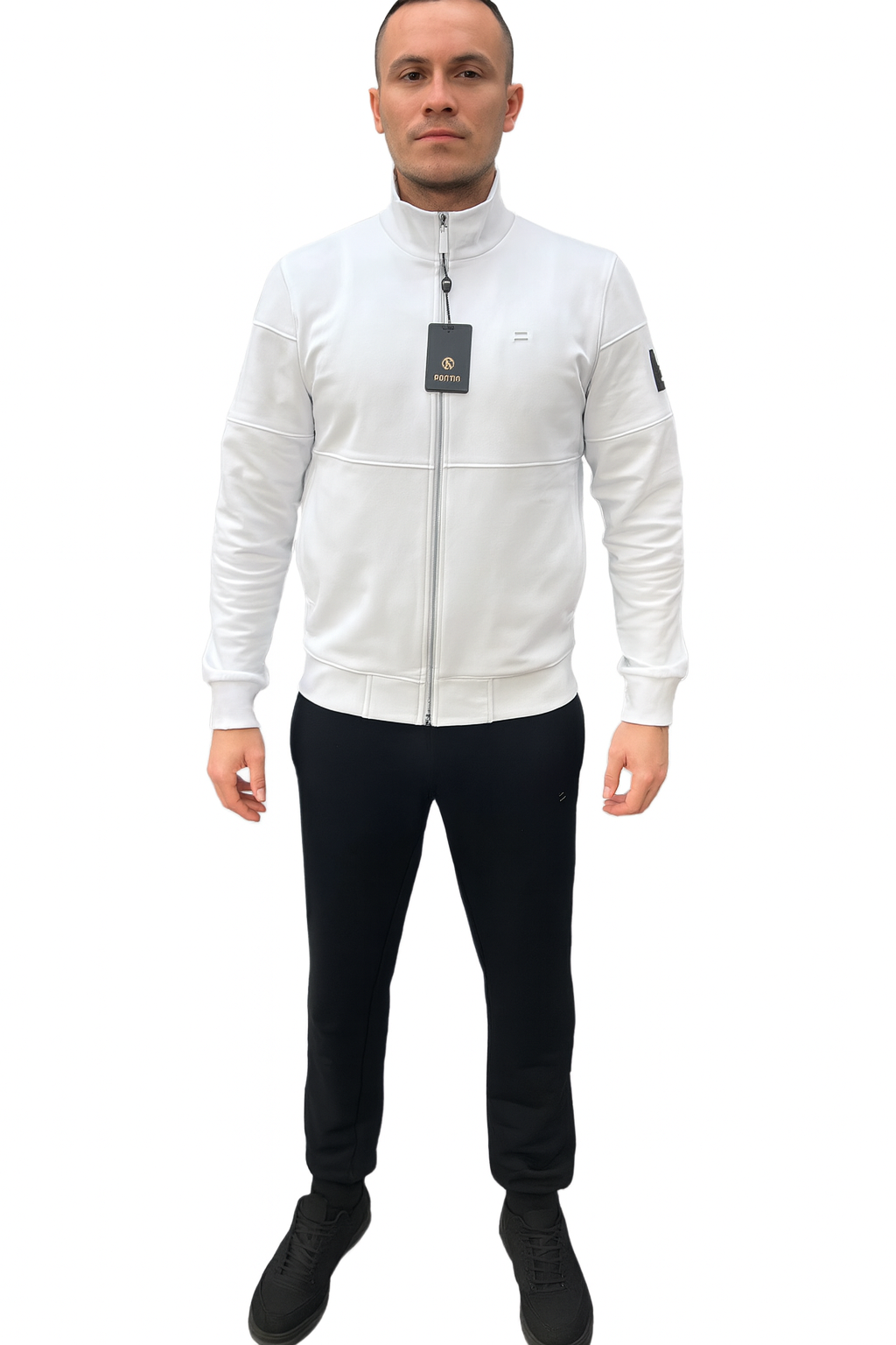 outdoor Tracksuit Men White 0039