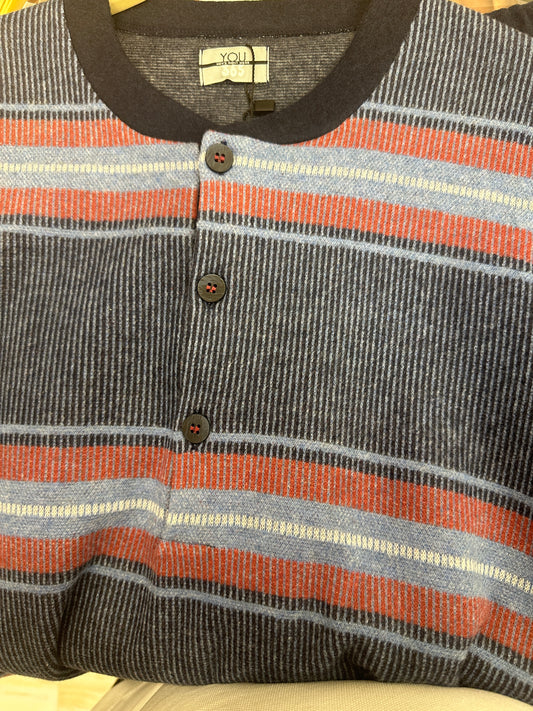 Italy winter men pajama mohair size S