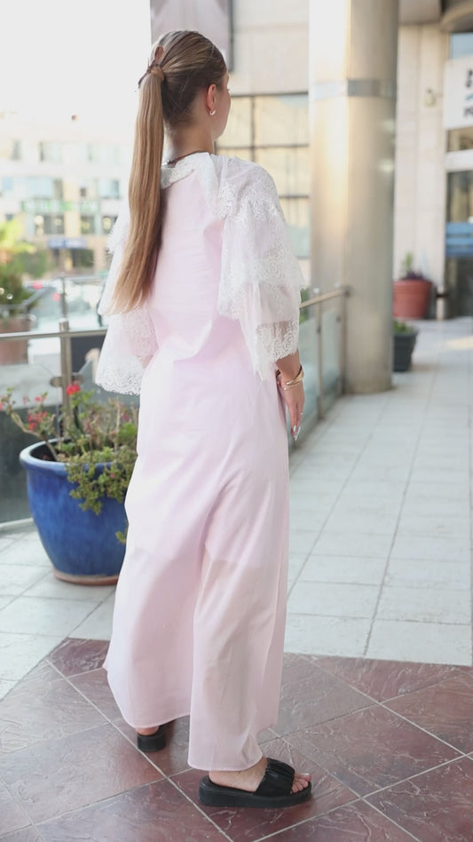 Maternity gown cotton 3 color available by coco box cb118