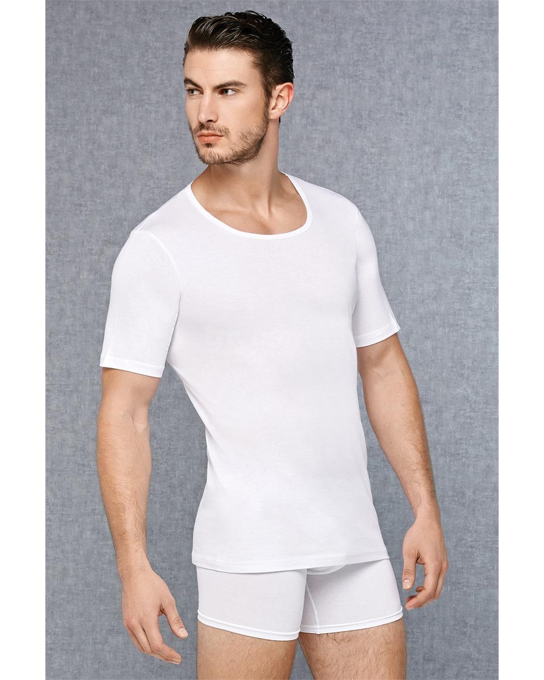 100% Cotton Premium DOREANSE German Fabric MEN T-SHIRT 2510