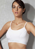 Doreanse 14120 Women's Cotton and Modal Crop Top Sports Bra