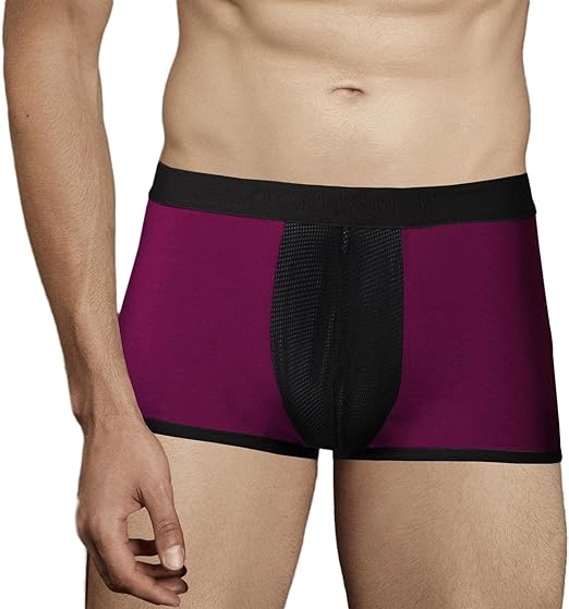 Doreanse 1563 Teaser Boxer Briefs Color Purple-Black